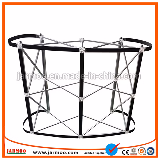 장력 직물 프로모션 팝업 디스플레이 계산대